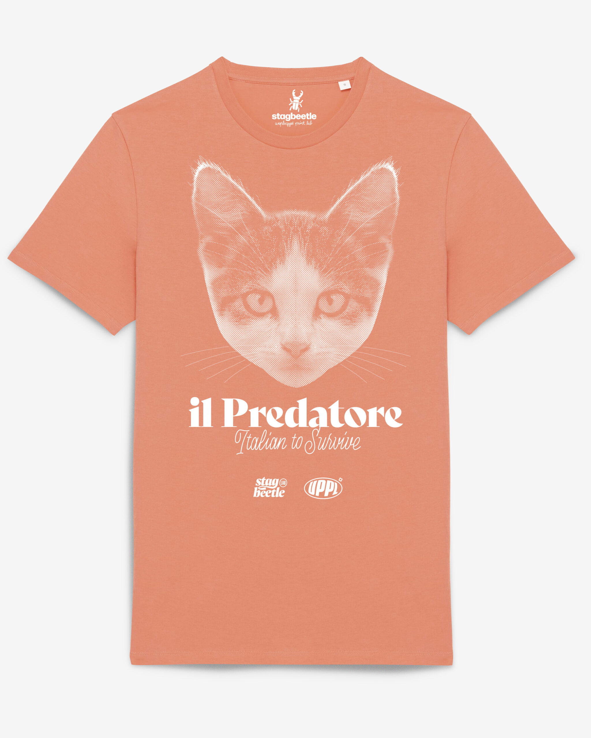 Bio Shirt "predatore gatto"